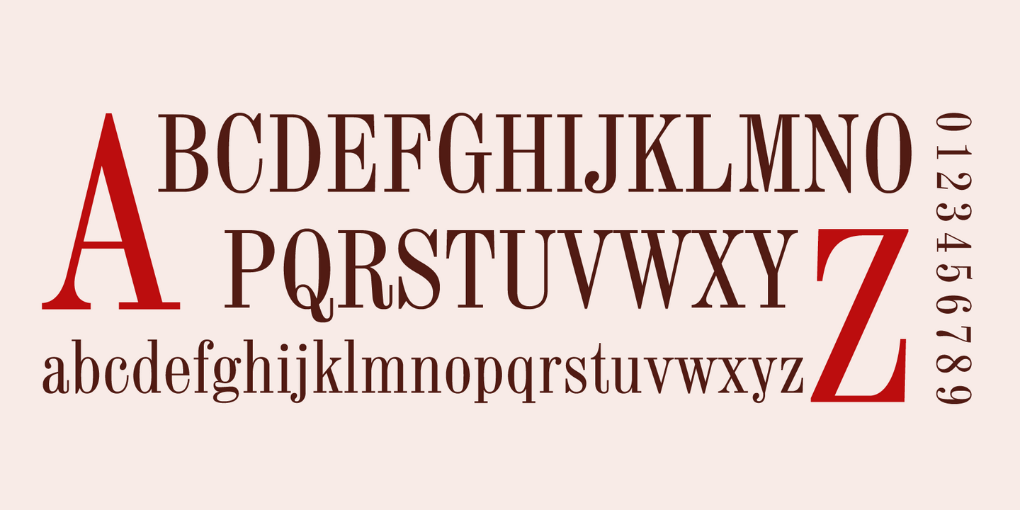 Example font DXOldStandard Condensed No2 #6